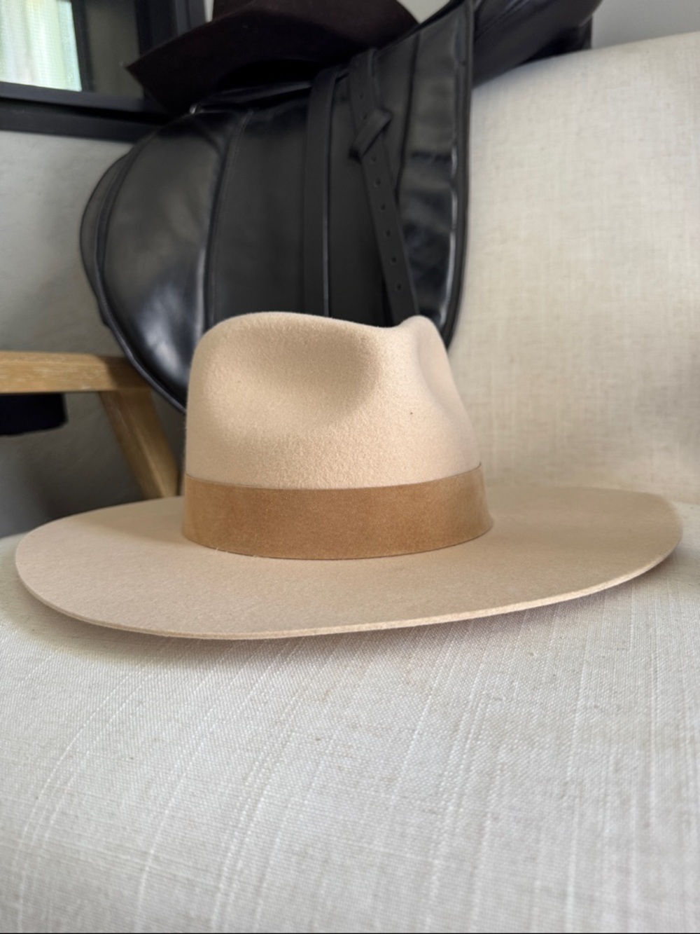 Lack Of Color Cream Felt Fedora